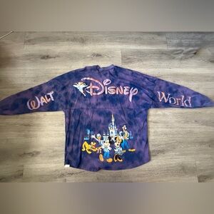 Walt Disney 50 anniversary spirt jersey Long Sleeve with Characters